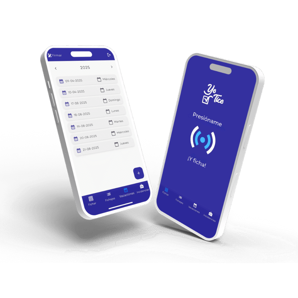 YoTico app control horario móvil